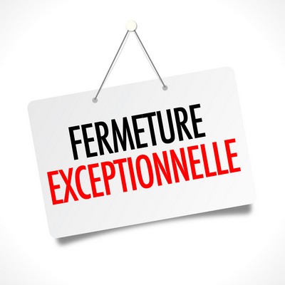 Fermeture de la mairie