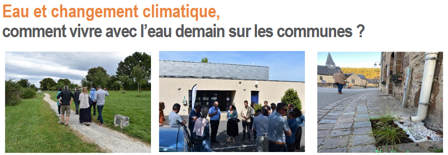 Eau et changement climatique, comment vivre avec l’eau demain sur les communes ? 