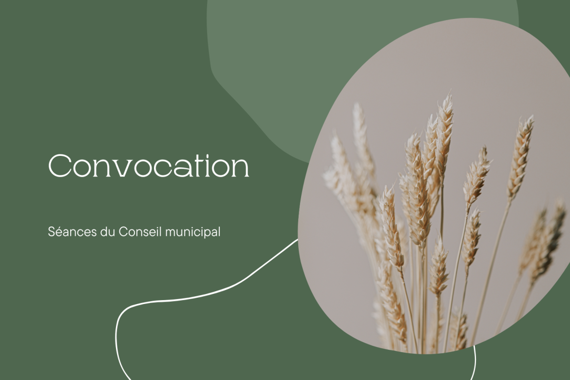 Convocation Conseil municipal